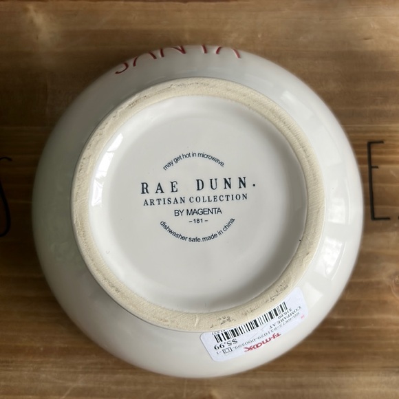 Rae Dunn SANTA Cereal Bowl 🇺🇸 NWT - Picture 8 of 8